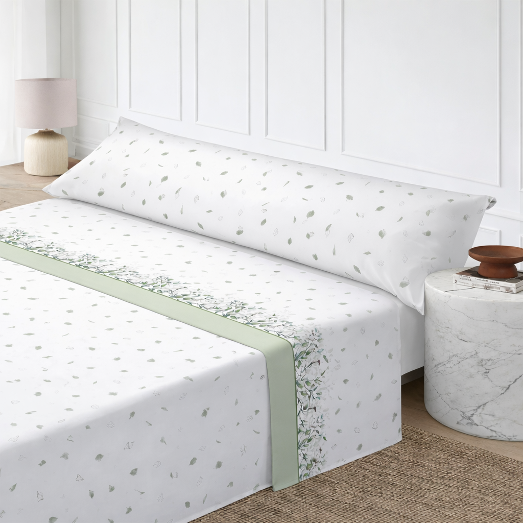 TK Juego de Sabanas 3 Piezas, Sabana de Poliéster Microfibra, Sábana Bajera, Sábana Plana y 1 Funda de Almohada para Cama 90/105/135/150, Varios modelos. ✅ Entrega en 48-72h