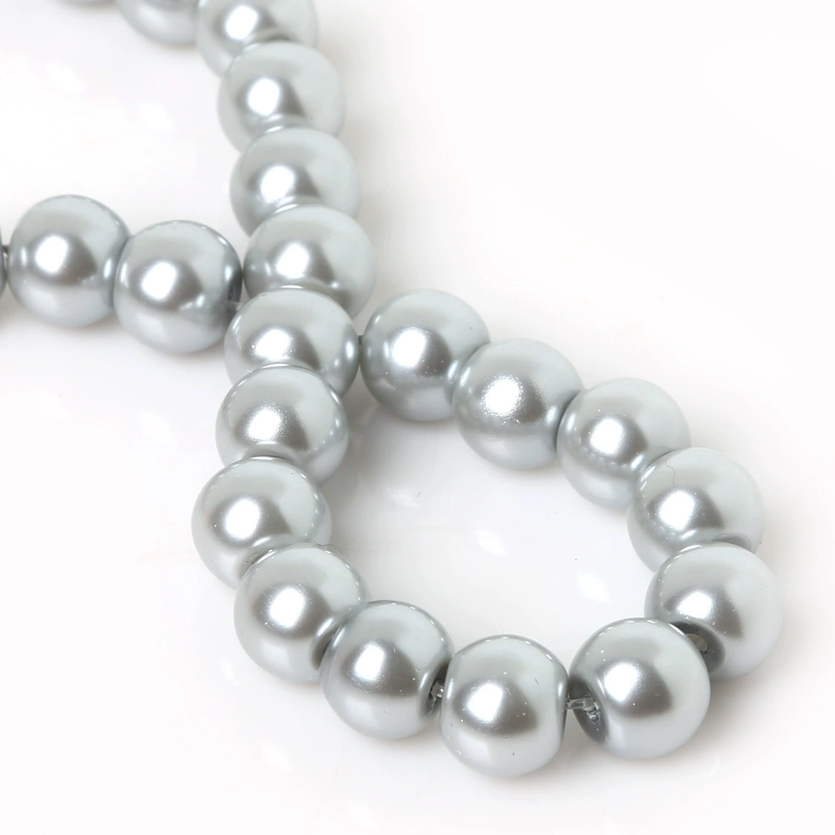 Materiales de bisutería hechos a mano 4-10mm Pulsera Collar Cuentas Sueltas Accesorios 8 Colores Mezclos