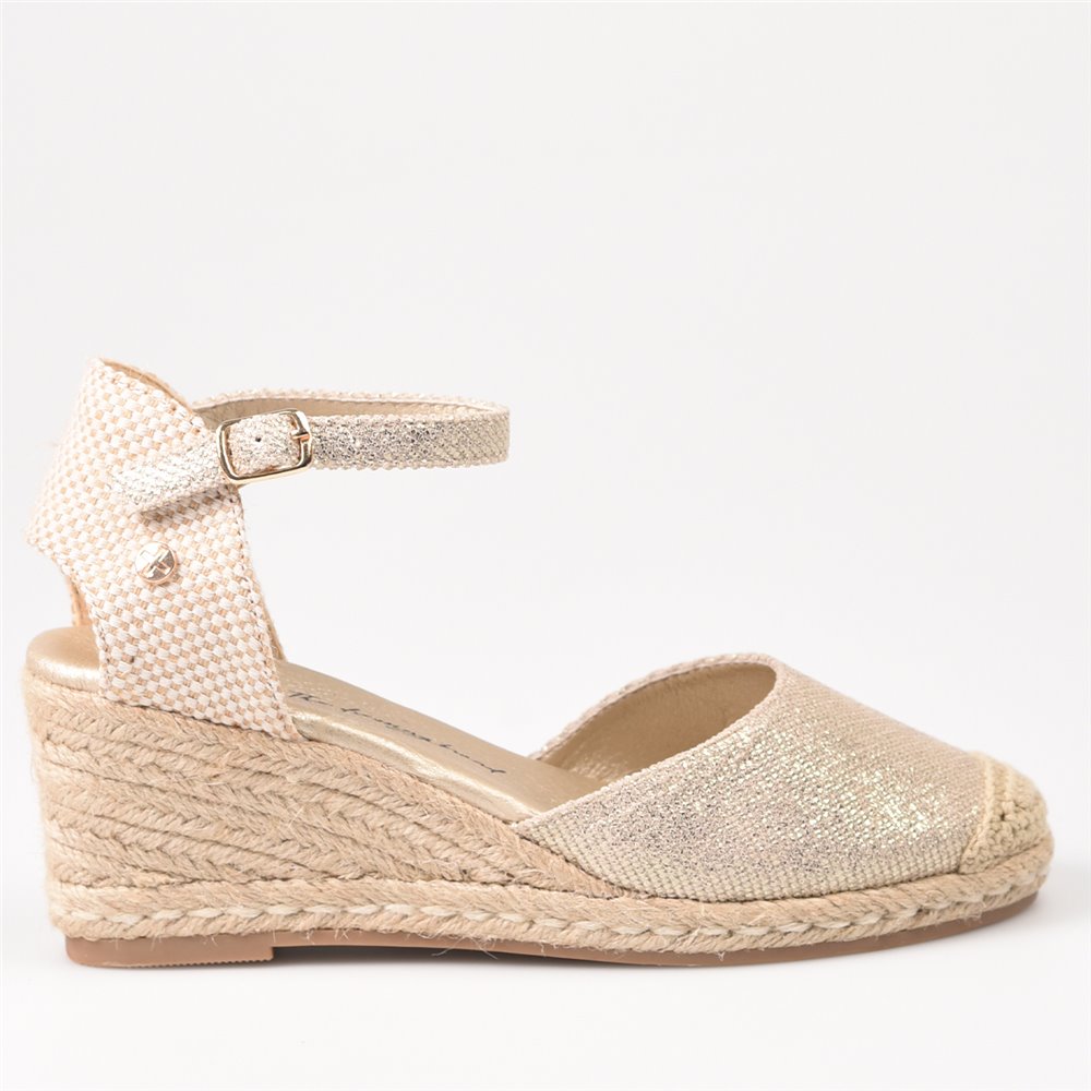 Alpargatas de esparto para mujer fabricadas en España Xti 141414 Oro
