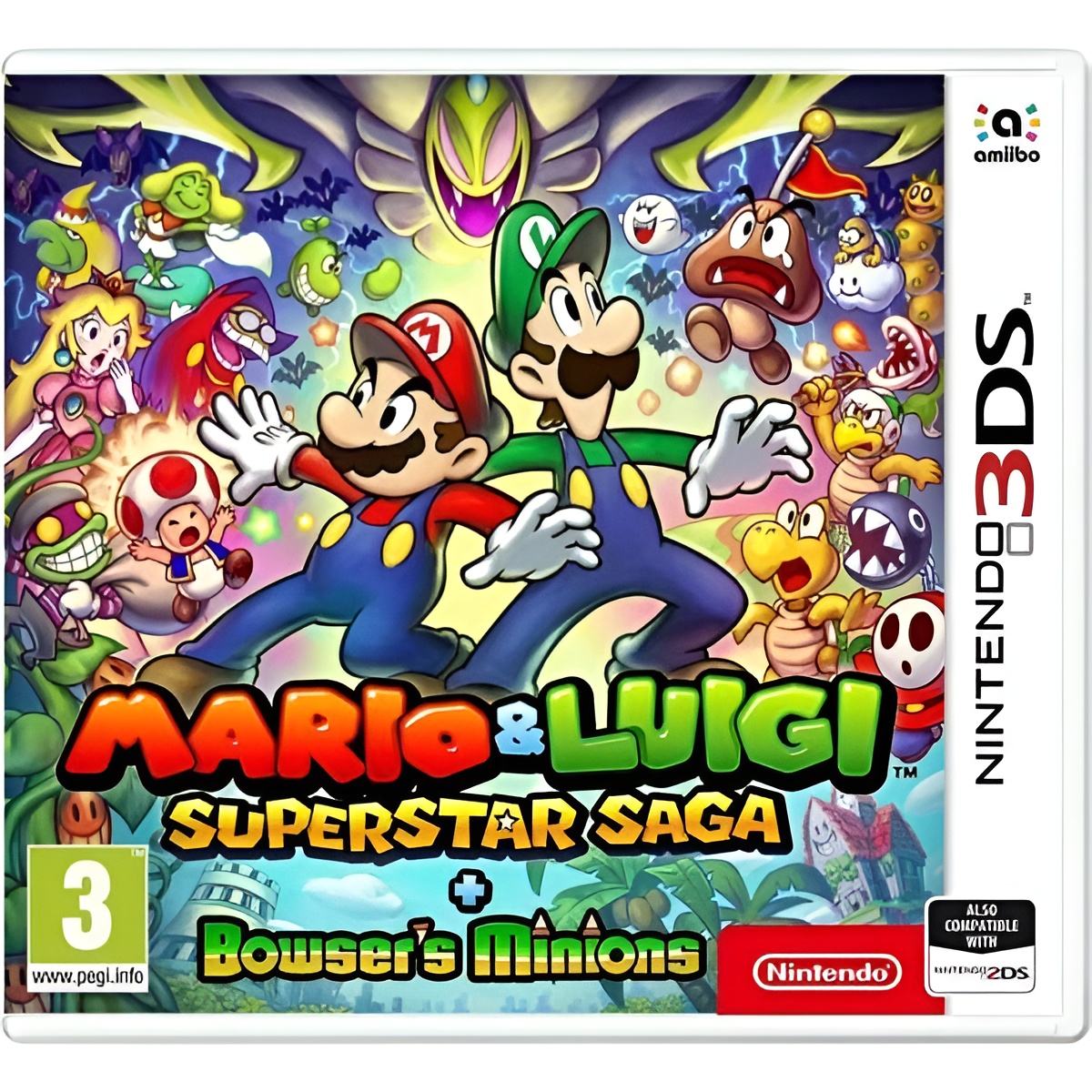 Mario y Luigi Superstar Saga + Secuaces de Bowser (Importacion UK) - 3DS - Nuevo Precintado