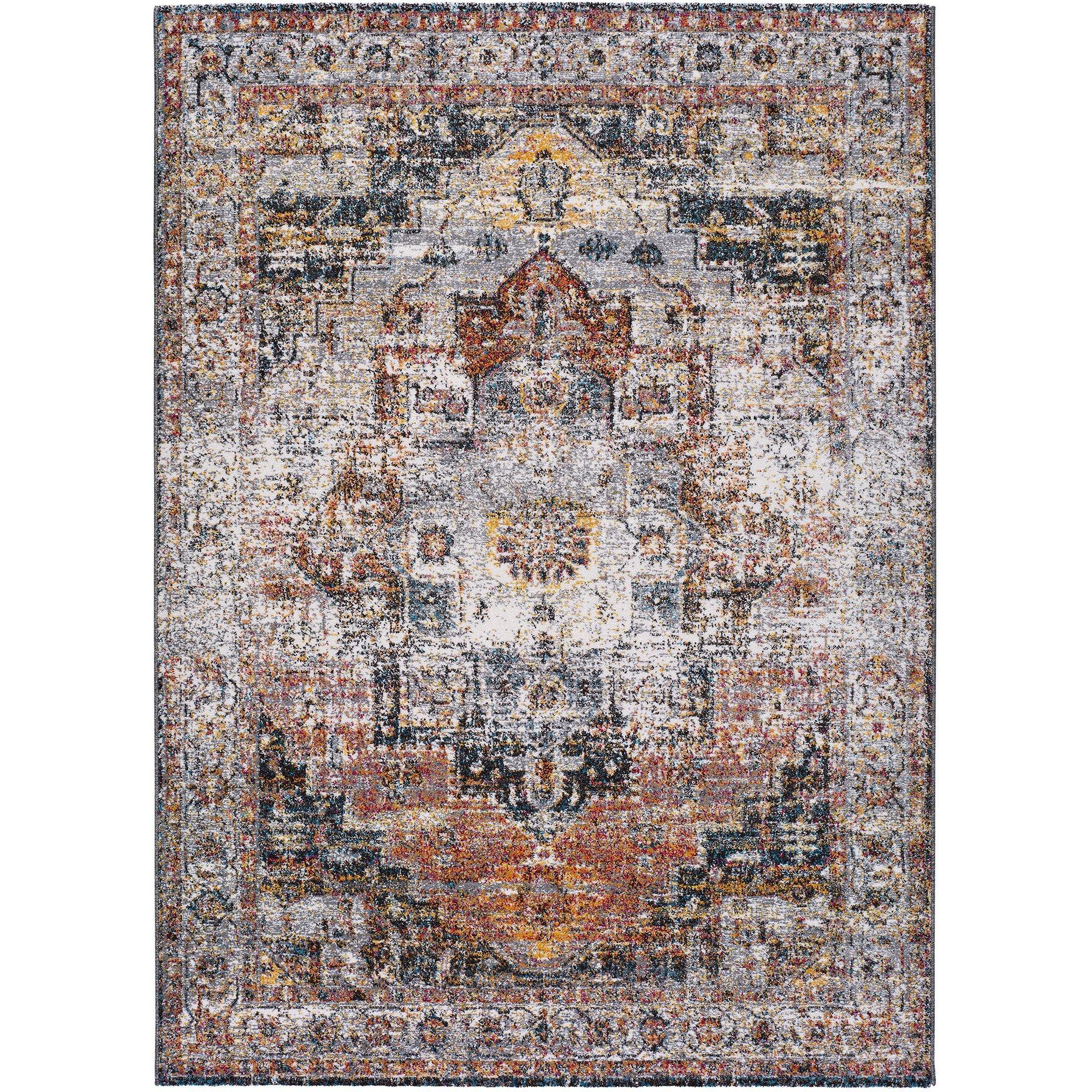 ATTICGO Alfombra de Interior Estilo Abstracto en Multicolor - Shiraz 16554 | 120x170, 140x200, 160x230, 200x290 cm