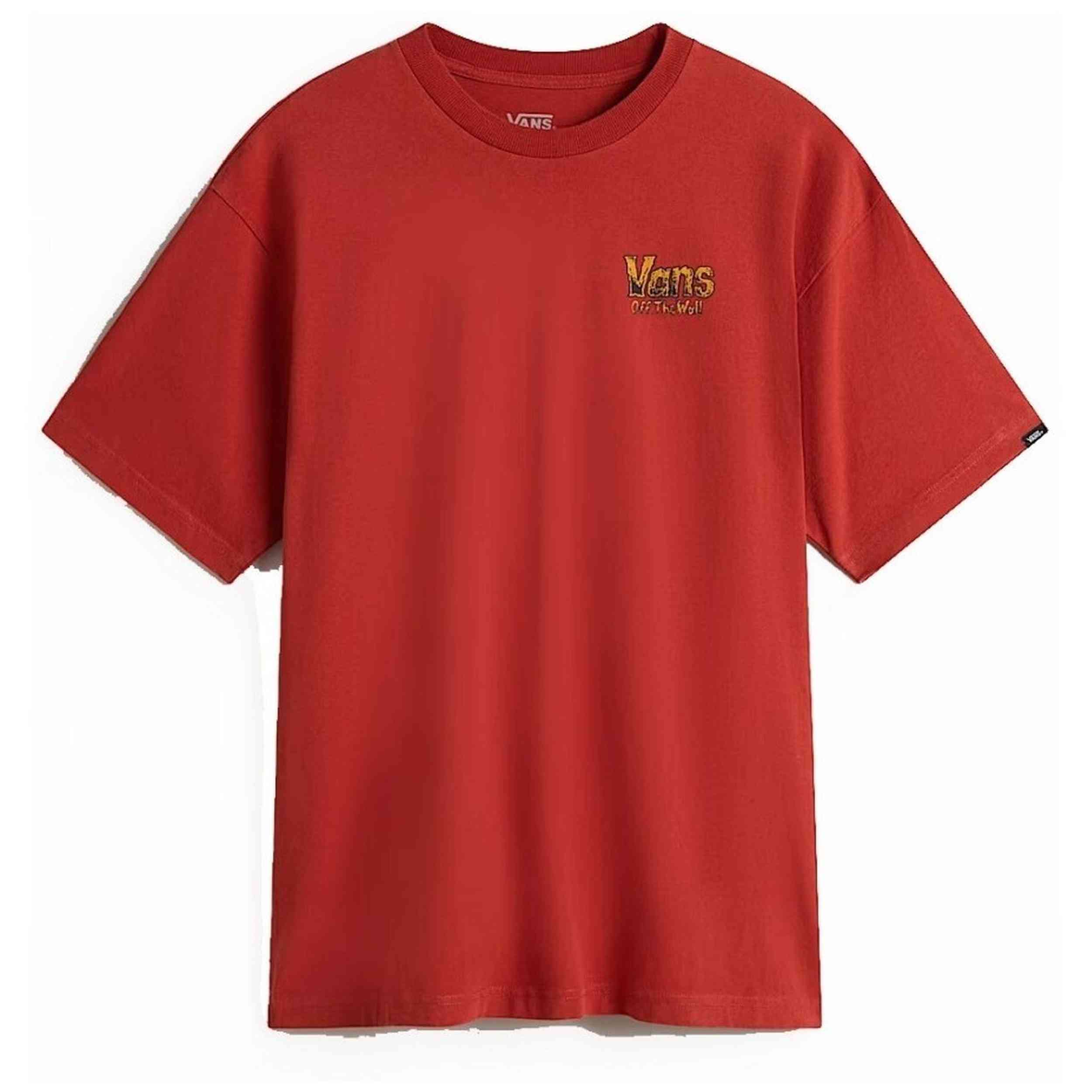 Camisetas De Manga Corta Vans modelo VN000NWNE2Z1 para HOMBRE en color Rojo