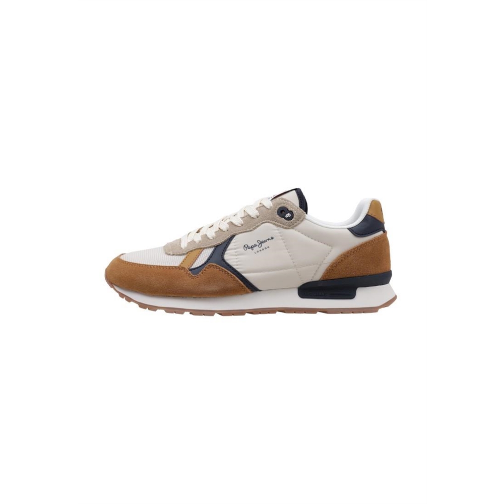 Pepe Jeans BRIT MIX M Deportivas Planas Hombre Cuero
