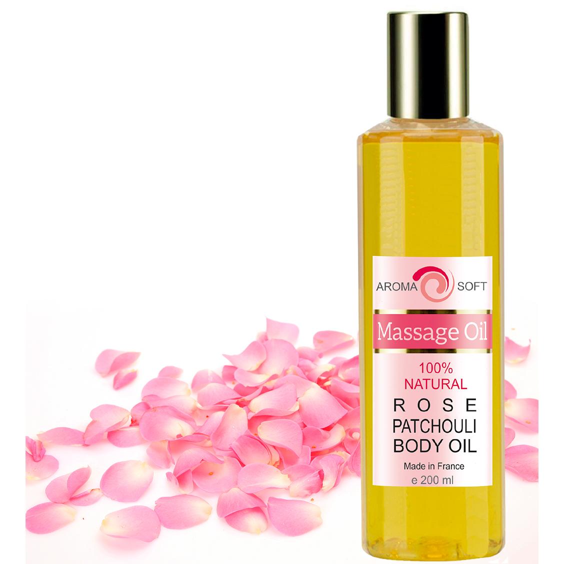 Aceite de Masaje Corporal | Aceite Corporal para Masajes con Diferentes Aromas | Cuidado de la Piel y Uso Profesional | bleu & marine Bretania