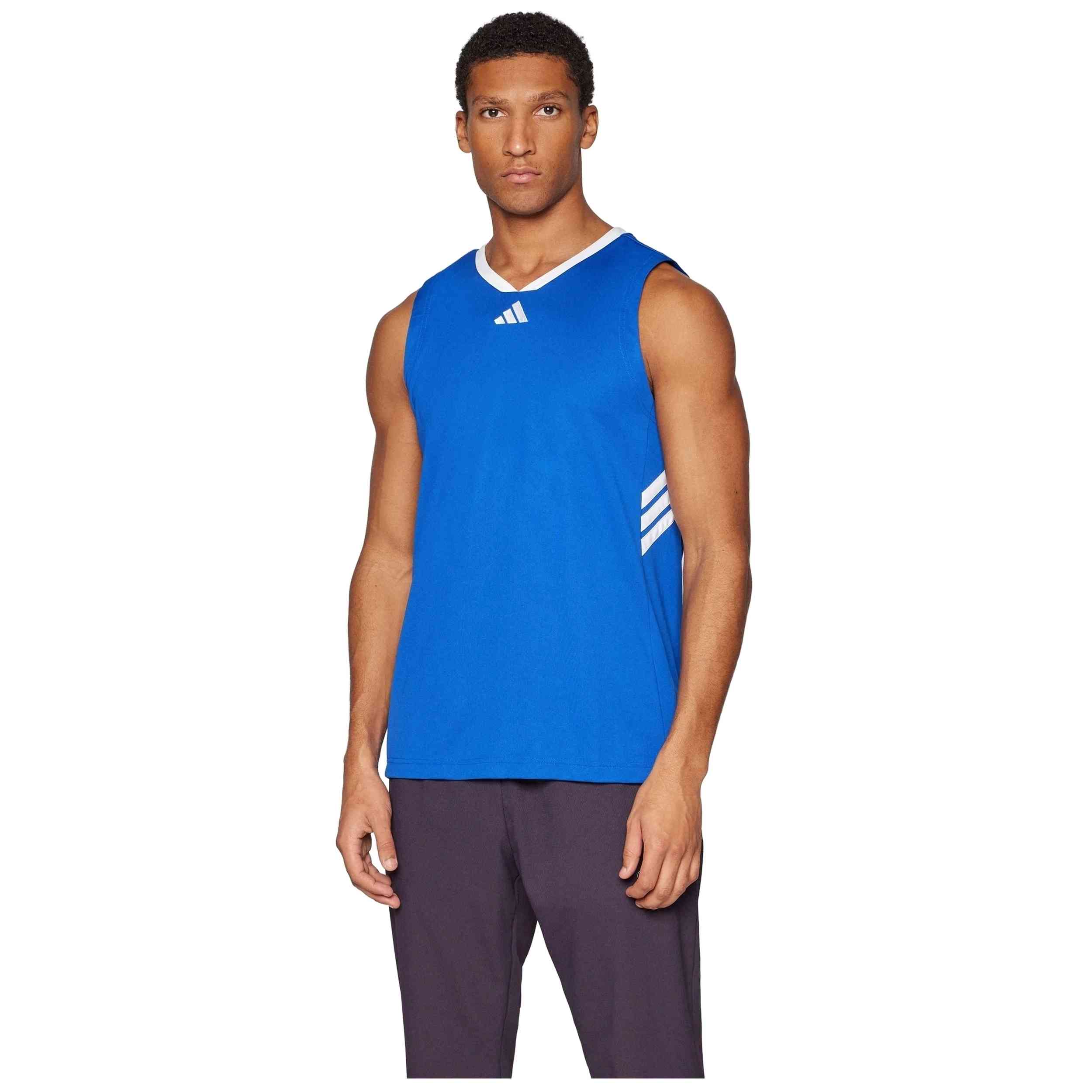 Camiseta De Baloncesto Adidas modelo Basketball Legends "Royal Blue / White" para hombre y mujer en color Azul