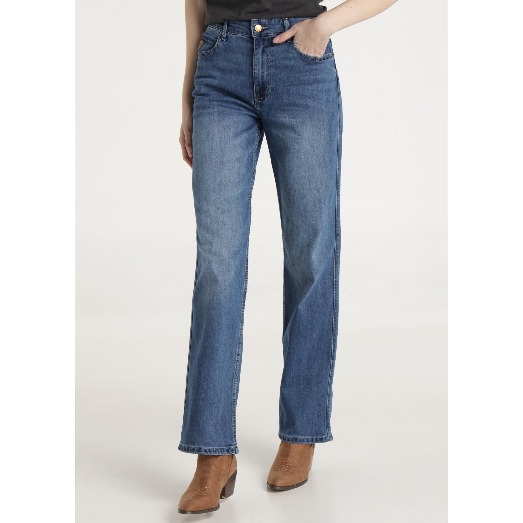 LOIS JEANS - Jeans lavado azul medio repreve - Mom fit - Tiro medio - Tallaje en Pulgadas- Tallaje en Pulgadas