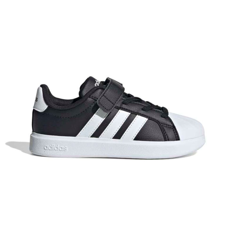 Zapatillas para niño ADIDAS STREETTALK EL I negra y blanca JQ8605/JQ8593