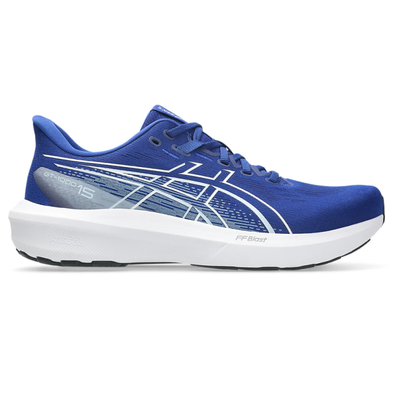 Zapatillas Azules Asics Gt-1000 Running Para Hombres