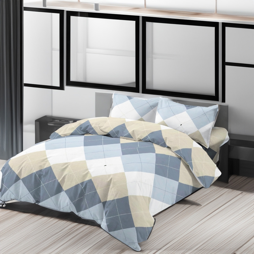 PLUSHOME Juego Funda Nórdico Cama 90-180cm 3 o 4 Piezas Poliéster 100% Microfibra