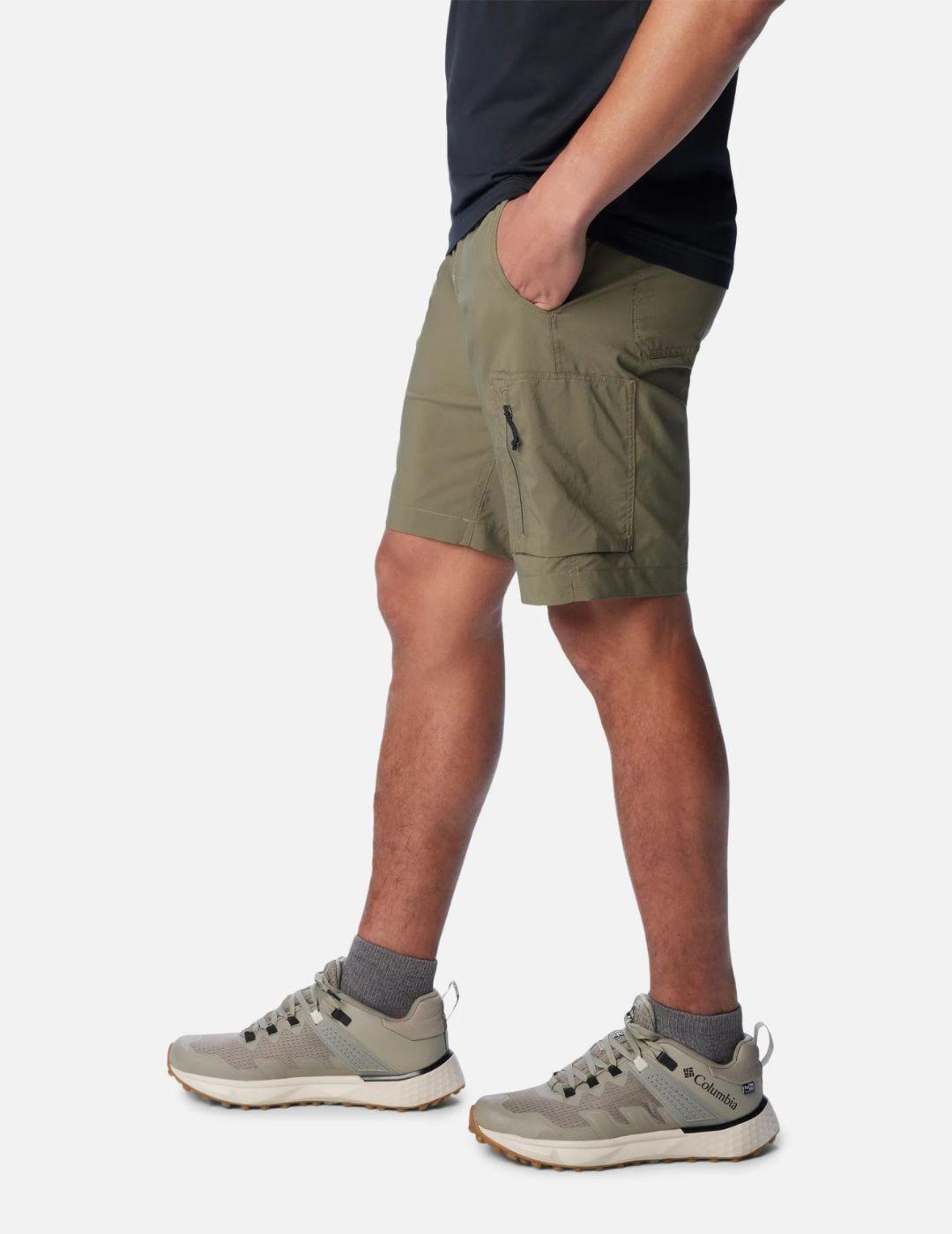 Pantalón Corto Columbia Silver Ridge Util Oliva hombre