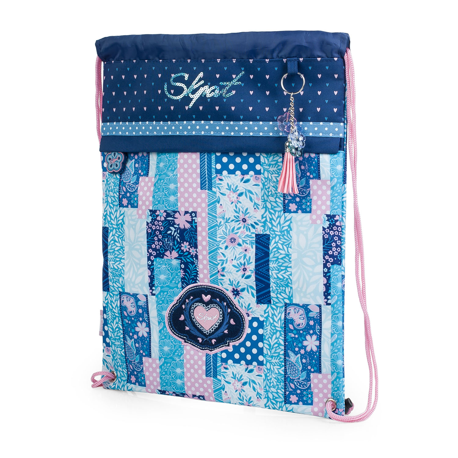 Skpat - Bolsa De Gimnasio De Poliéster Estampado. Mochila Tipo Saquito. Gymsack Cierre Fruncido Con Cordón. Muy  Cómodo Y . Para Colegio Deporte Bicicleta. 130041