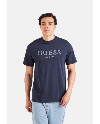Guess Camiseta SS Guess Box Logo Tee