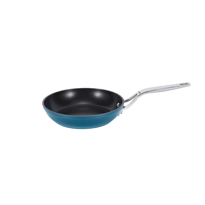 Sartén Aluminio Forjado Inoxibar Aqua, 28 cm, Recubrimiento antiadherente, Xylan 2 capas, Libre PFOA, Mango acero inoxidable remachado, Apta para todo tipo cocinas incluida inducción