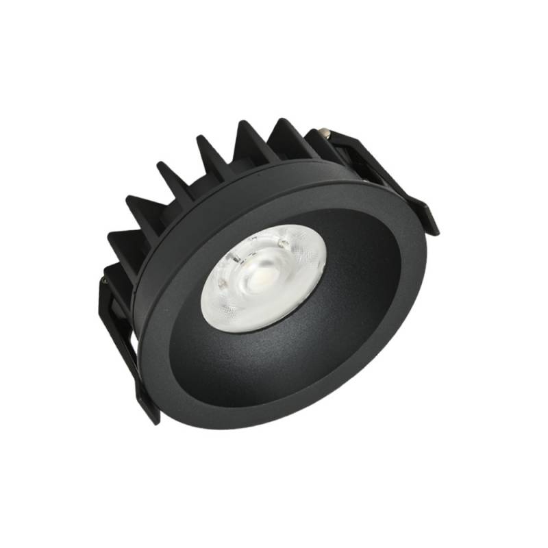 LEDBOX Downlight Led LUCERNA BRIDGELUX Chip, 12W, UGR 19, 36º, 3CCT, negro, 3000-4000-6000K. Iluminación interior LED, Downlights led