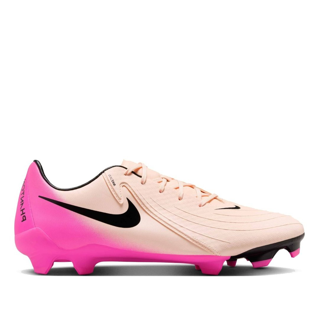 Zapatillas deportivas Nike Phantom GX II Academy FG/MG crimson tint con black pink y blast