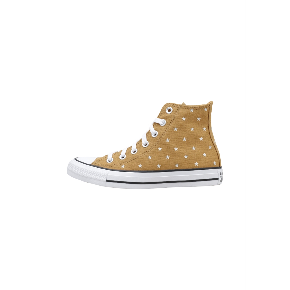 Converse CHUCK TAYLOR ALL STAR EMBROIDERED STARS Deportivas Planas Mujer Cuero