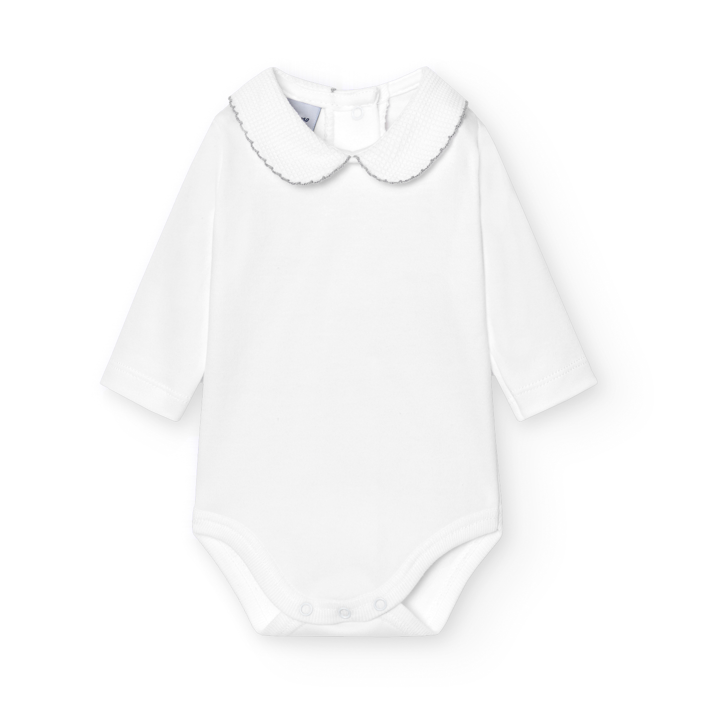 Basicos Babidu pack de 2 bodys cuello polo pique