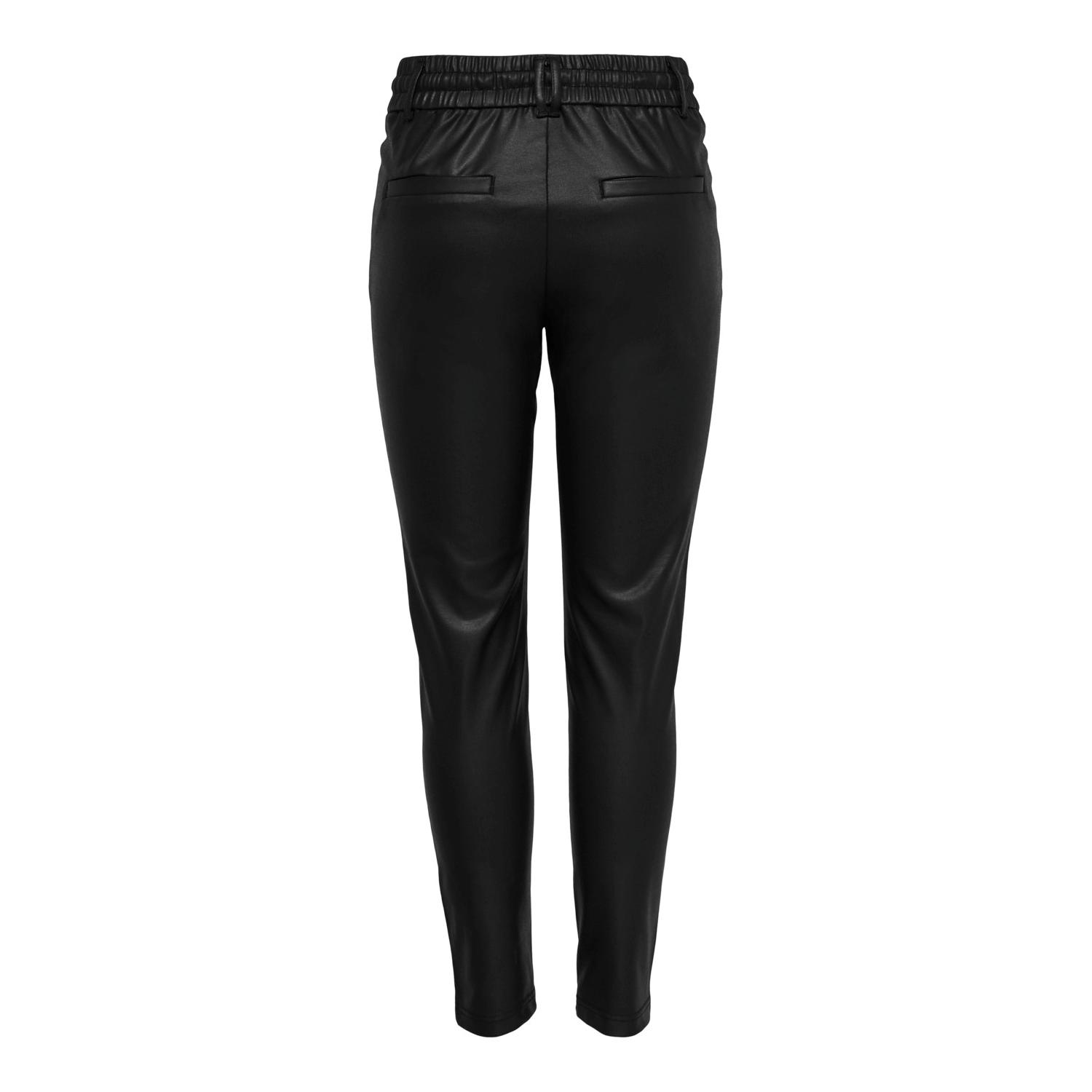 Only mod. 15216199 Pantalón polipiel con goma y cordón