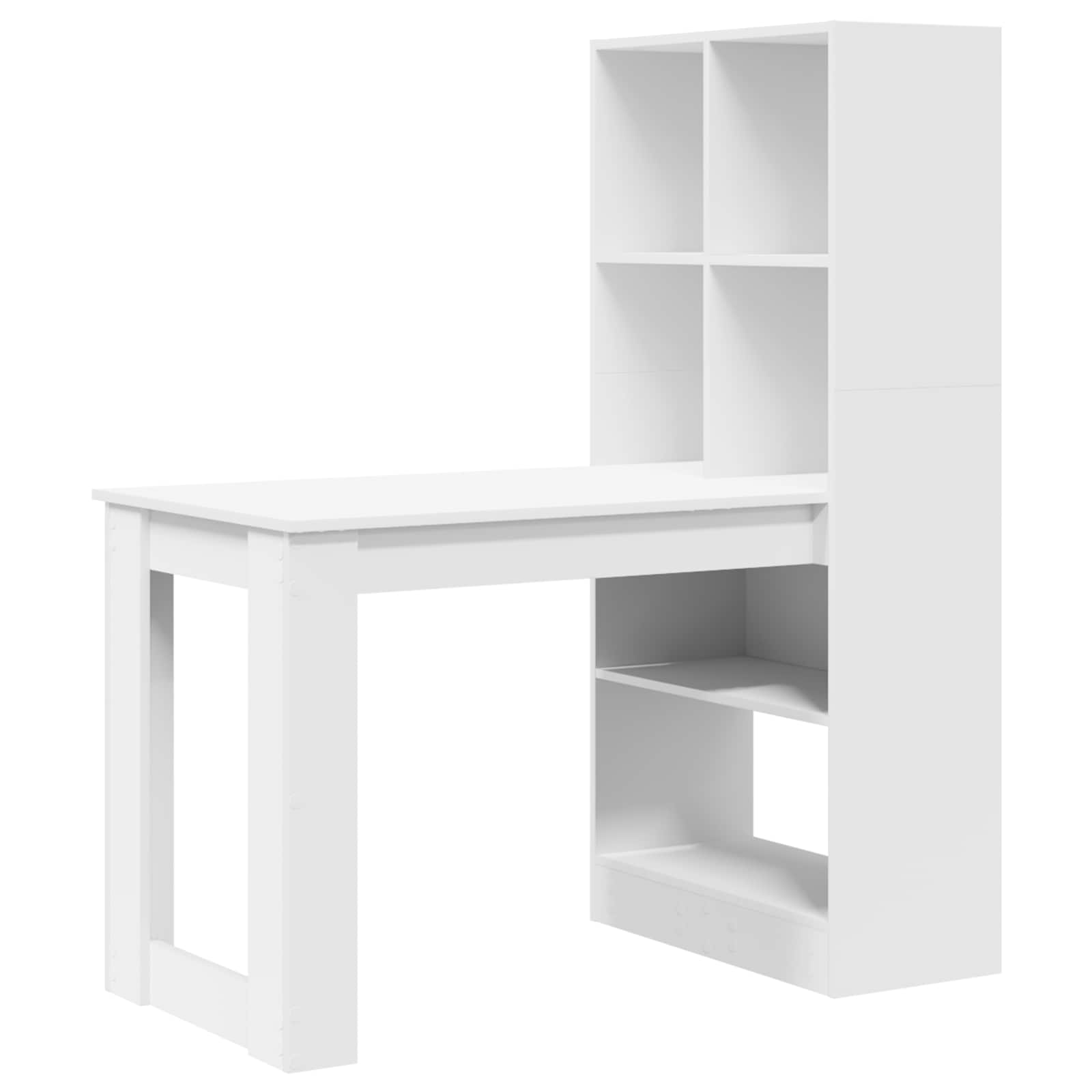vidaXL Escritorio Madera de ingeniería 122 x 67 x 145 cm Multicolor