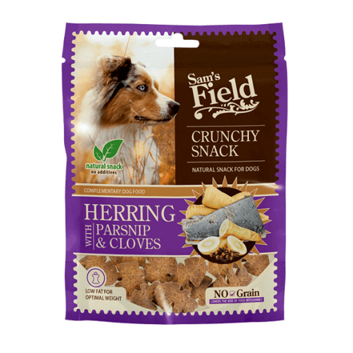 Sam's Field Snack de Arenque con Chirivía y Clavo para Perros - 200 GR