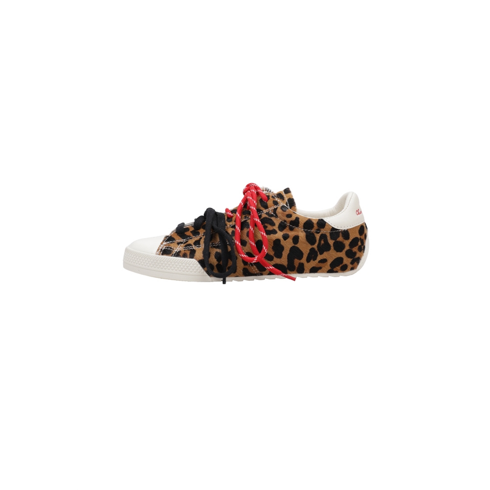 Converse CHUCK TAYLOR LO LEOPARD PONY HAIR Deportivas Planas Mujer Animal Print