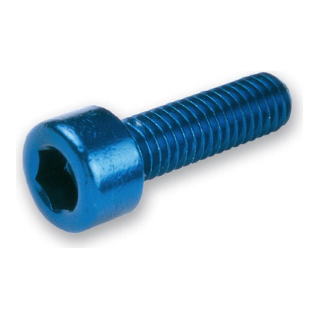 Blister De 6 Tornillos Allen Cabeza Cilíndrica De Aluminio TC520AZ