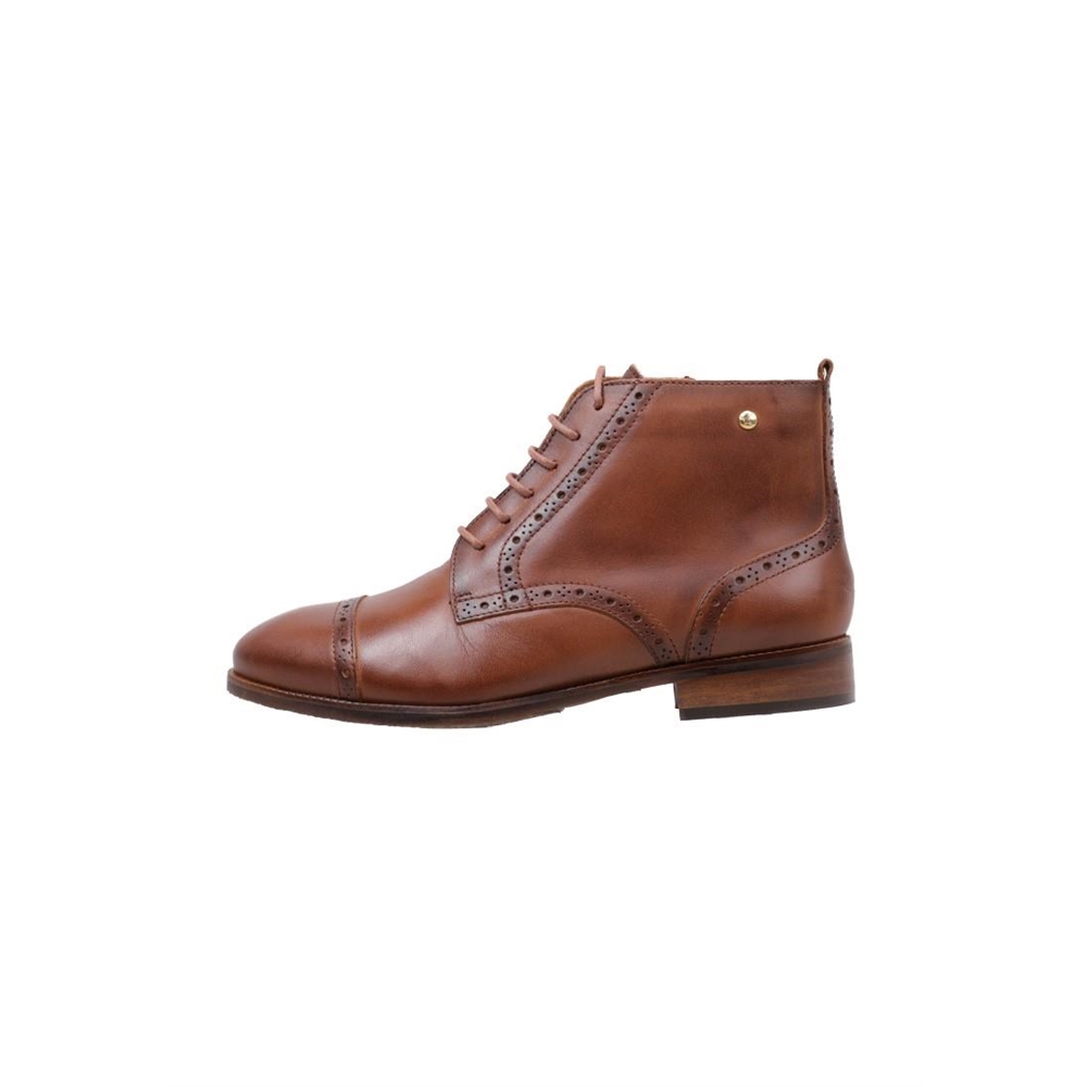 Pikolinos ROYAL W4D 8717 Botín Plano mujer Camel