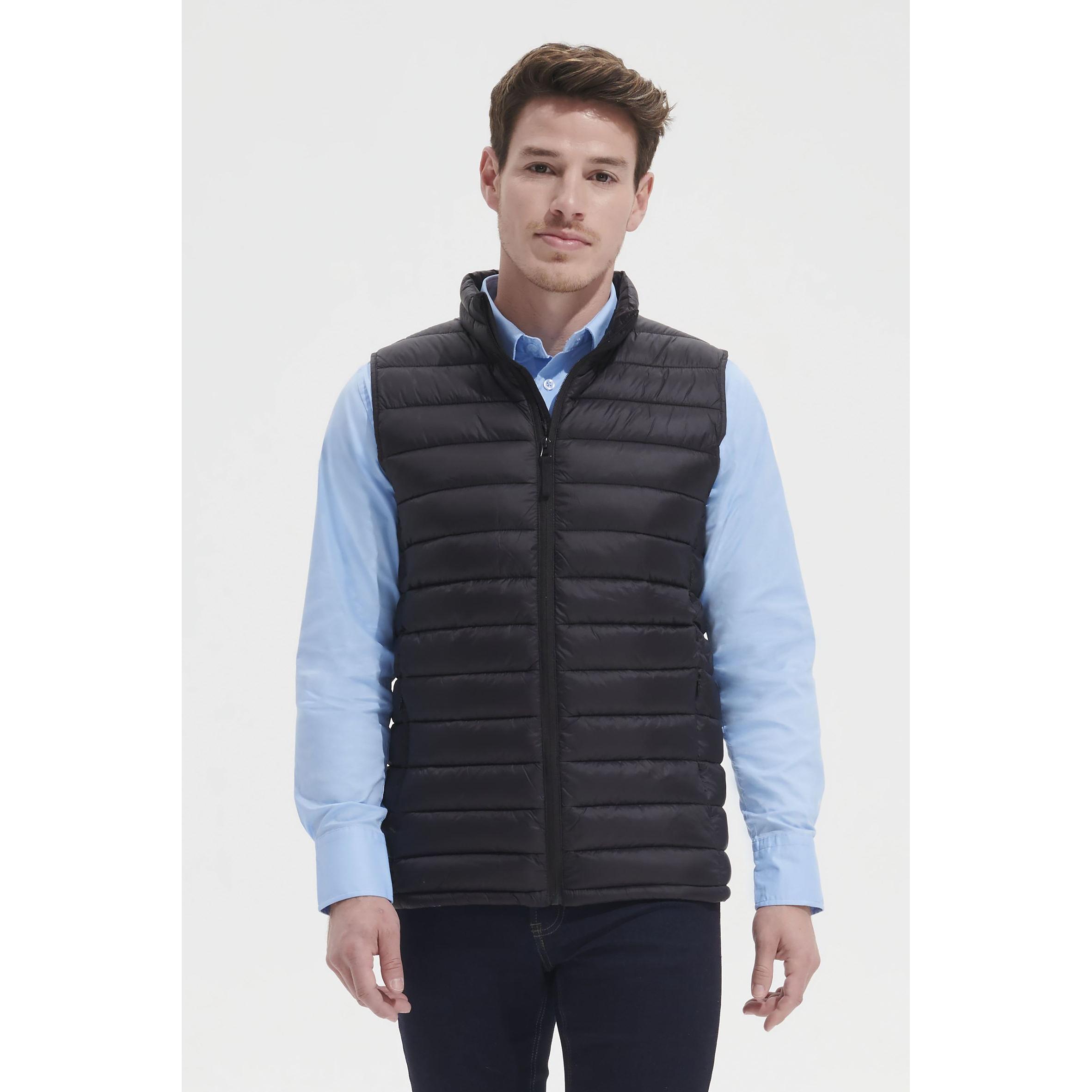Chaleco Acolchado Ultraligero para Hombre SOL'S WILSON BW MEN