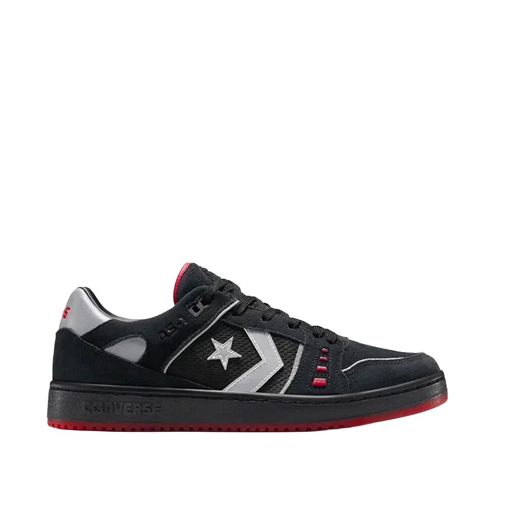 Zapatillas negras/rojas converse cons as-1 pro obsidian/red/red