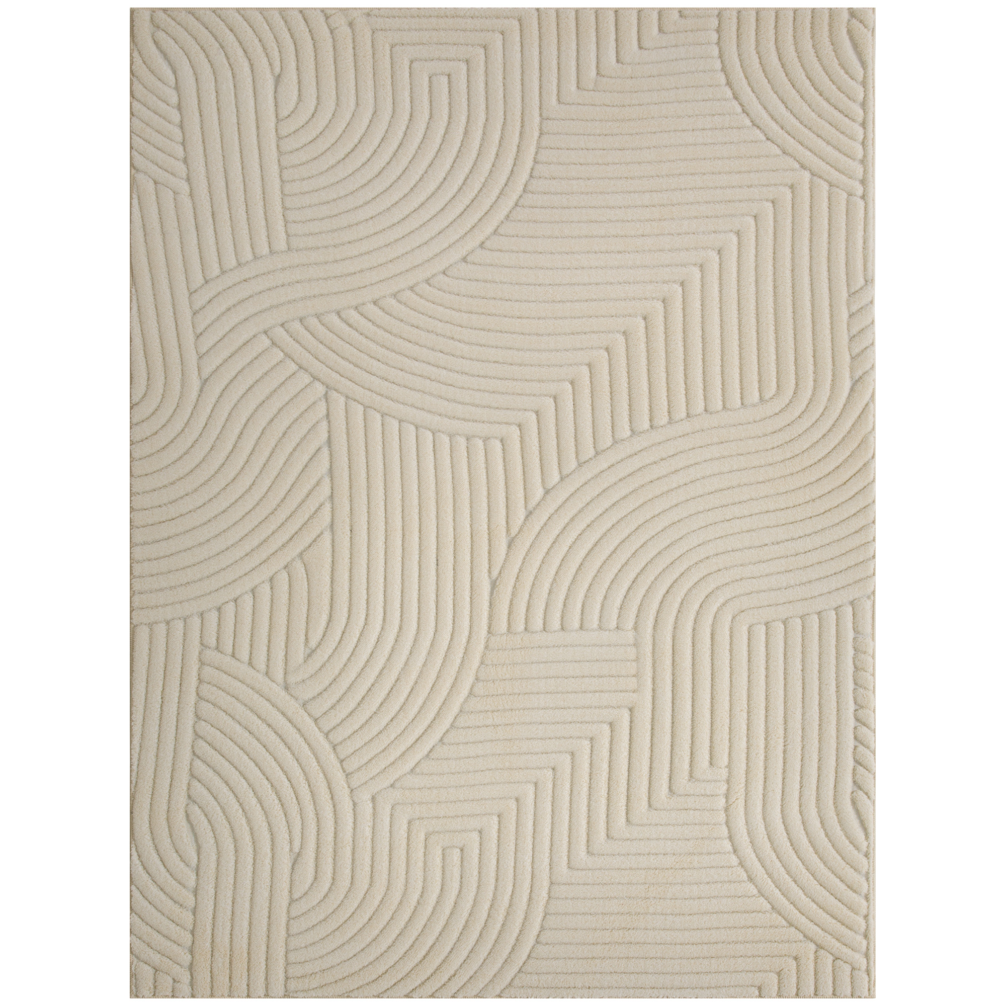 HOMCOM Alfombra Salón 160x120 cm Alfombra Pelo Corto Estilo Moderno Base Antideslizante Tejida a Máquina Tapete para Sala de Estar Dormitorio Comedor Gris