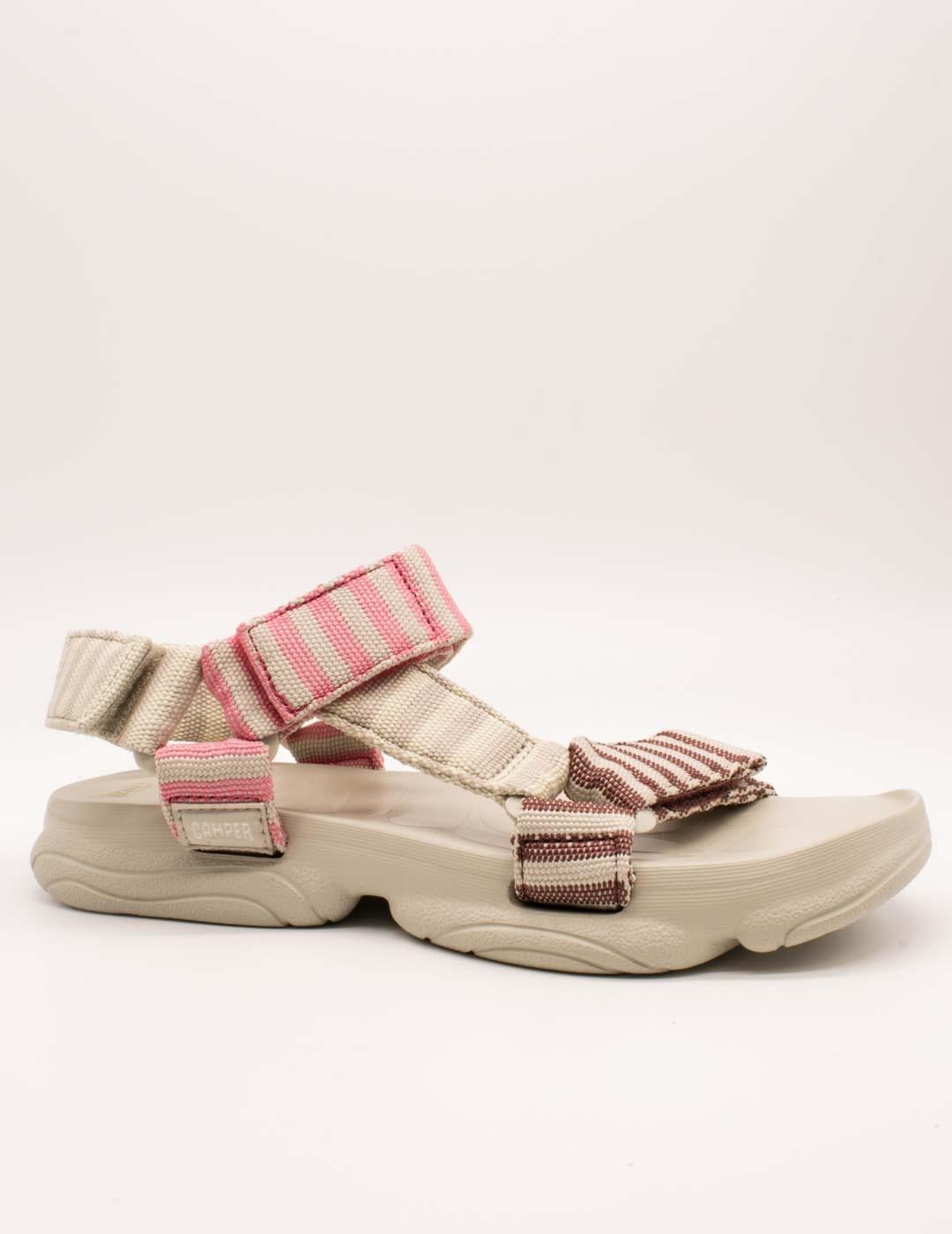 Camper Sandalia K201794-008 Karst Blanco de Mujer
