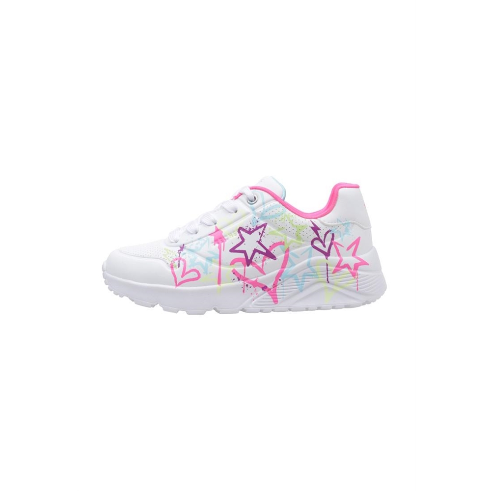 Skechers UNO LITE Deportivas Planas niña Blanco