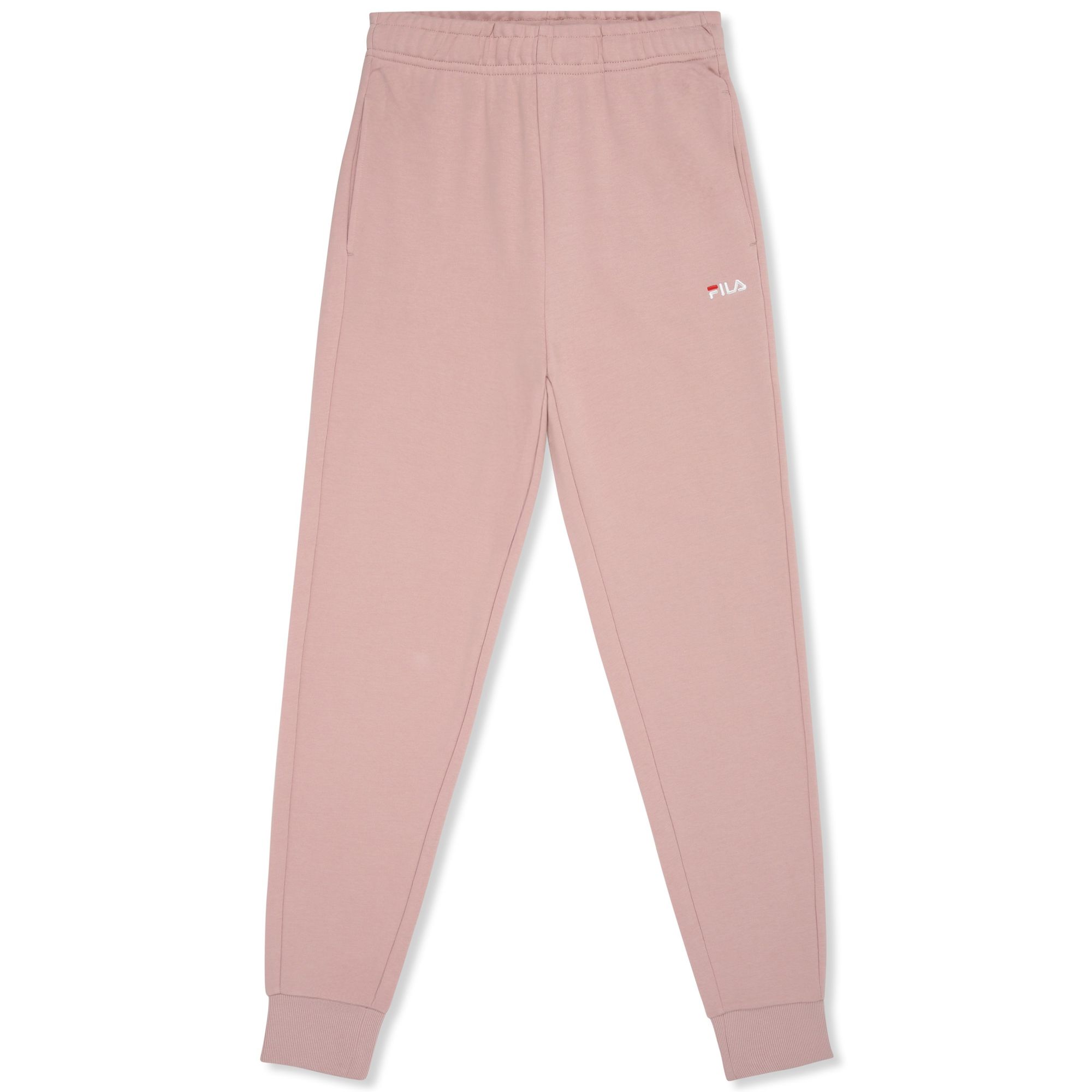 FILA | Pantalones Mujer, Modelo Lucera Sweat Pants, Pantalón Deportivo en Mezcla de Algodón y Poliéster con Cintura con Cordón, Bolsillos Laterales y Logo Bordado