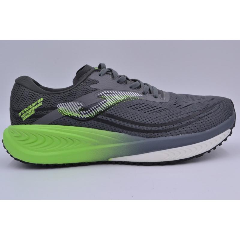 JOMA ZAPATILLAS RUNNING TITANIUM 2412 GRIS CON VERDE