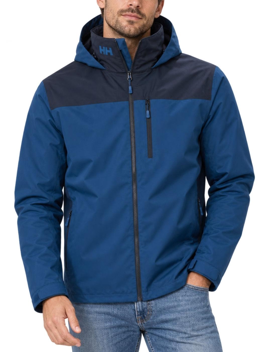 Chaqueta Helly Hansen Midlayer azul con capucha para hombre
