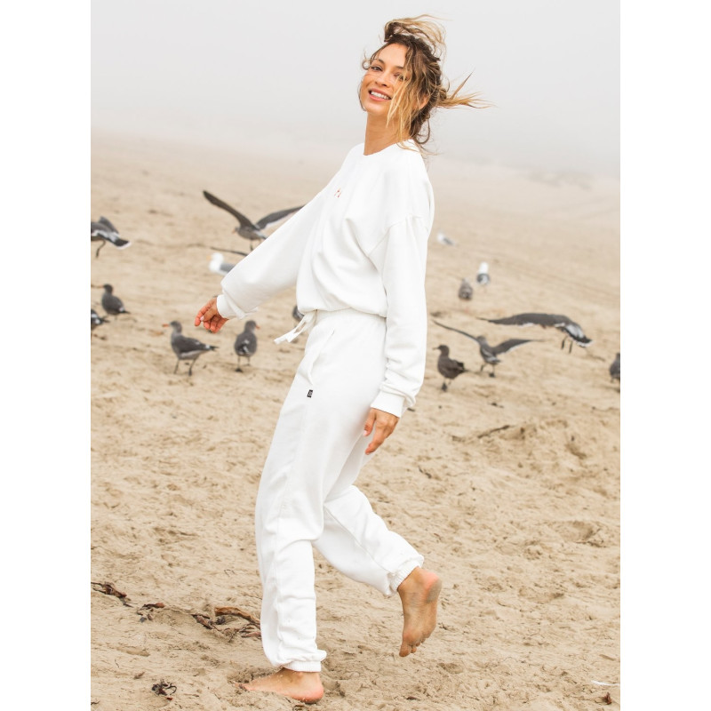 SUDADERA ROXY ALGODON CORTO BLANCO ROXY´21 Roxy