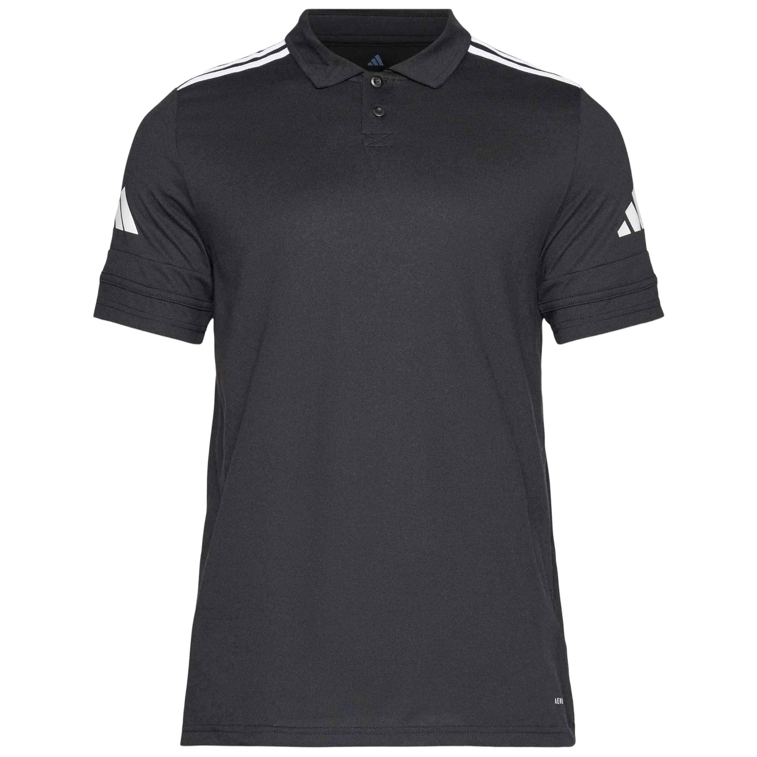 Polo De Manga Corta Adidas modelo Squadra 25 para hombre y mujer en color Negro