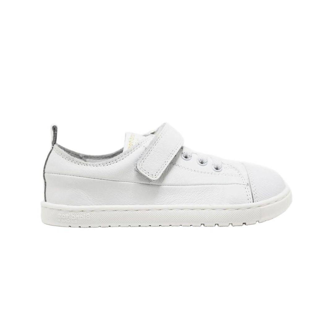Deportivas Respetuosas Blancas Blanditos Ancla Barefoot cierre velcro y elástico