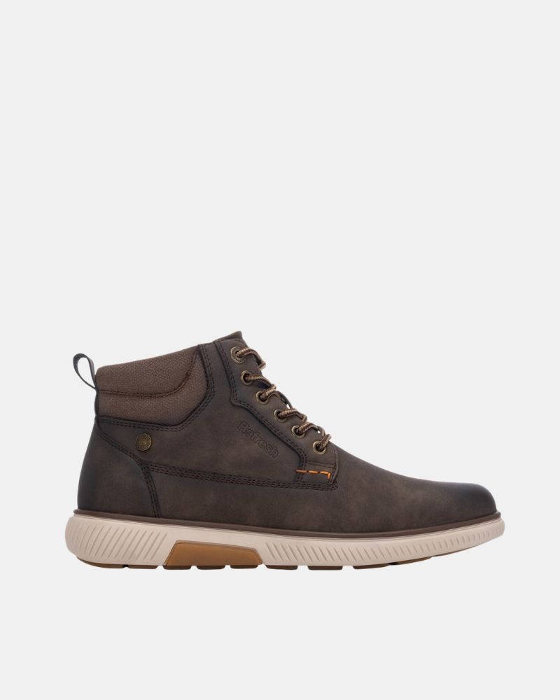 REFRESH 176719 Botines Bajos Hombre Marrón