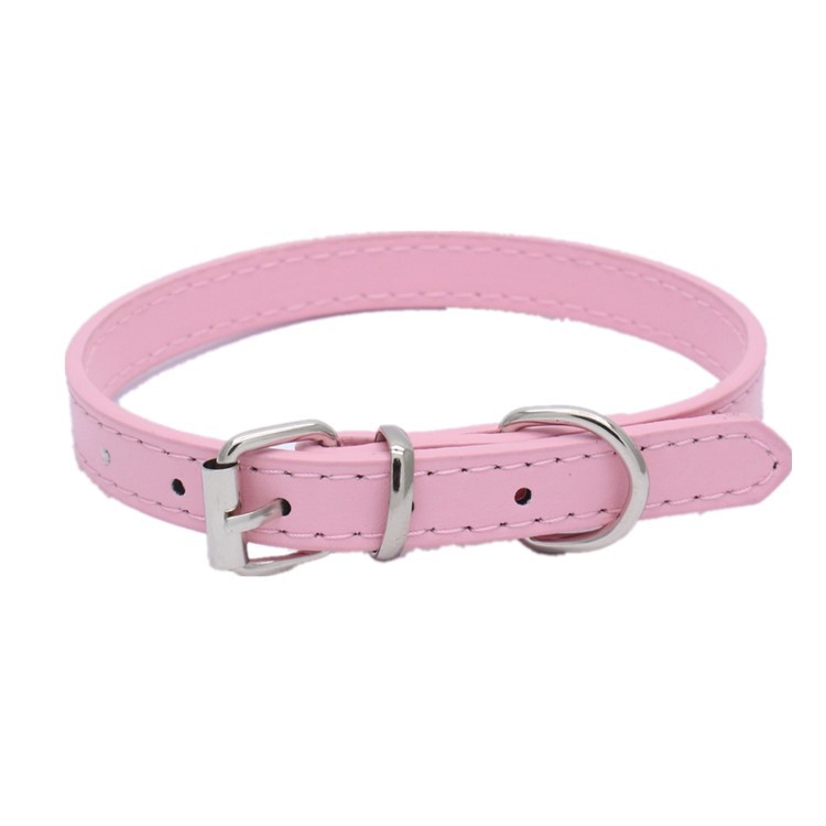 Collar para mascotas, Collar de Cuero, Collar Universal de Cuero.