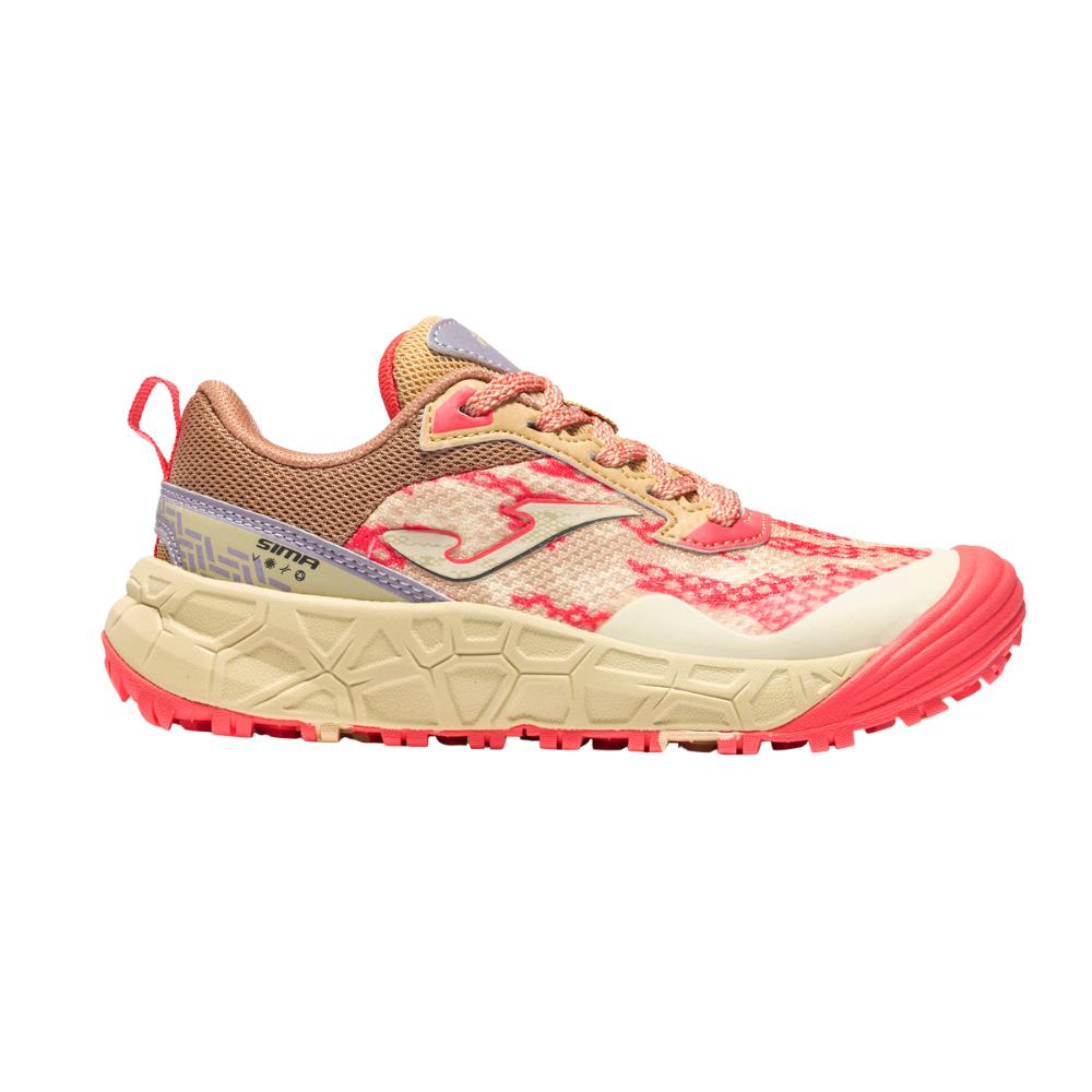 Joma Sima JR 2625 Beige – Zapatillas Trail Running Junior con Mesh VTS y Suela DURABILITY