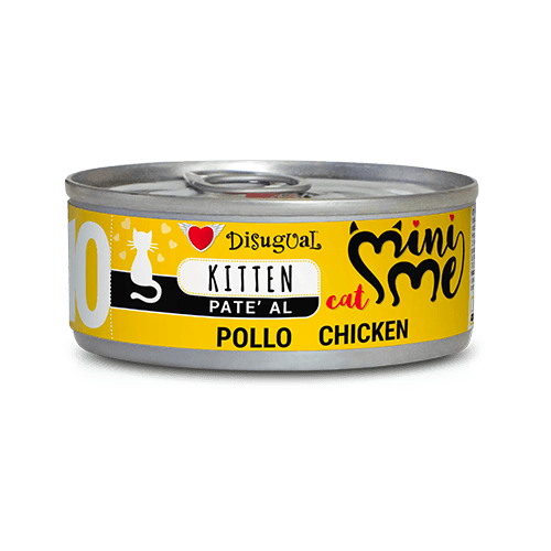 Disugual Mini me 10 para Gatitos - Pollo (12x85g)