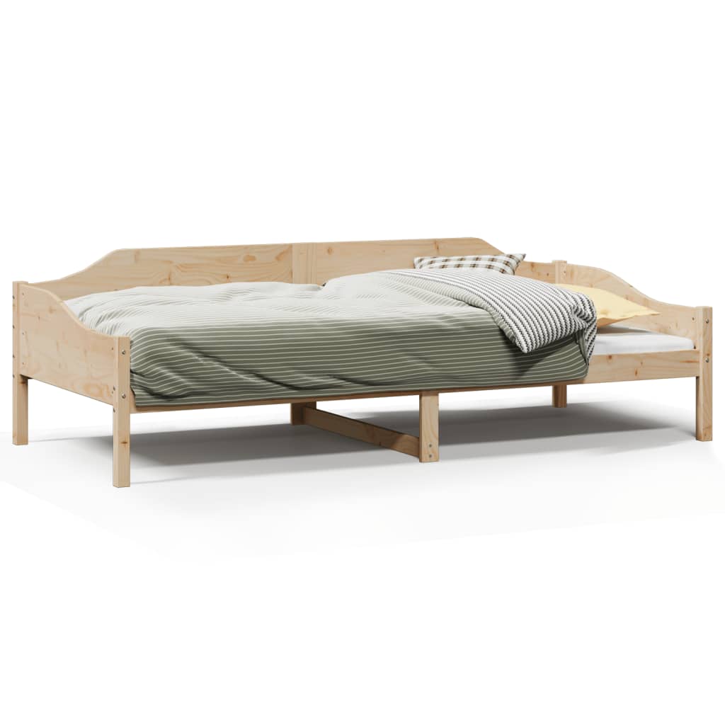 vidaXL Estructura de cama sin colchón madera maciza de pino 80x200 cm