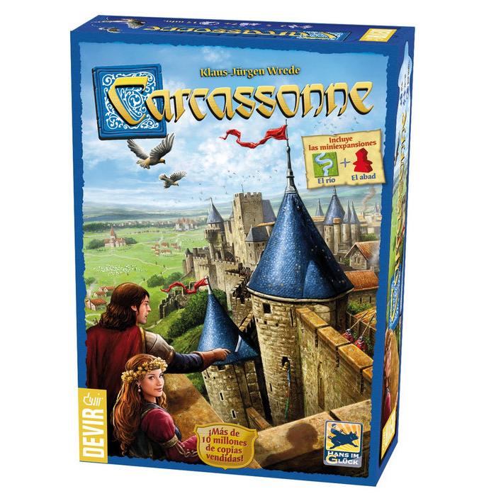 Devir Juego De Mesa Carcassonne Basico Juegos De Mesa 19X6X27 Cms.