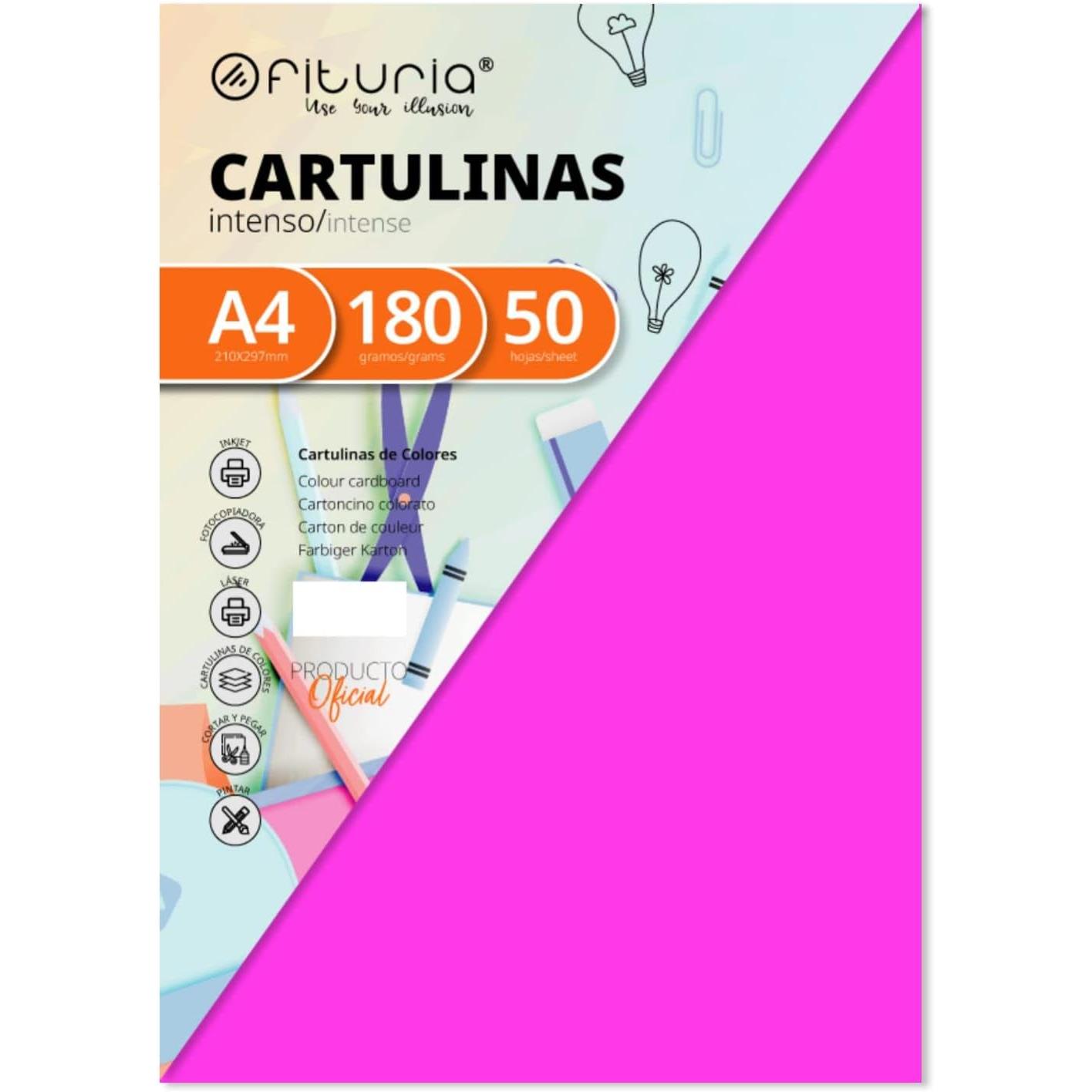 Packs Cartulinas Varios Colores Tamaño Variables - Ofituria