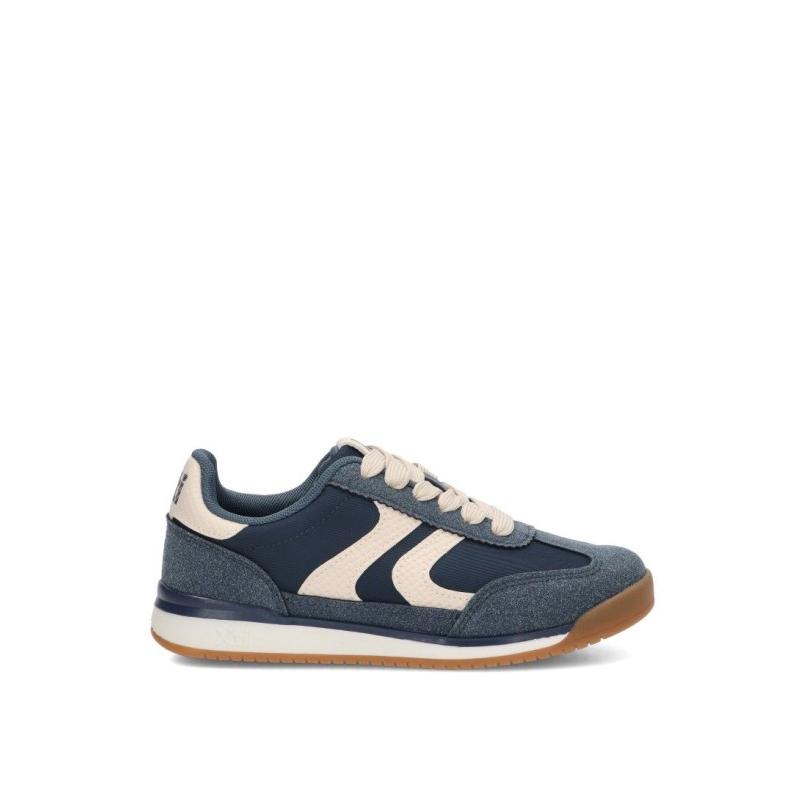 Zapatillas Casual Xti Kids - Niño - Suela Plana - Modelo 154059 - Color Marino