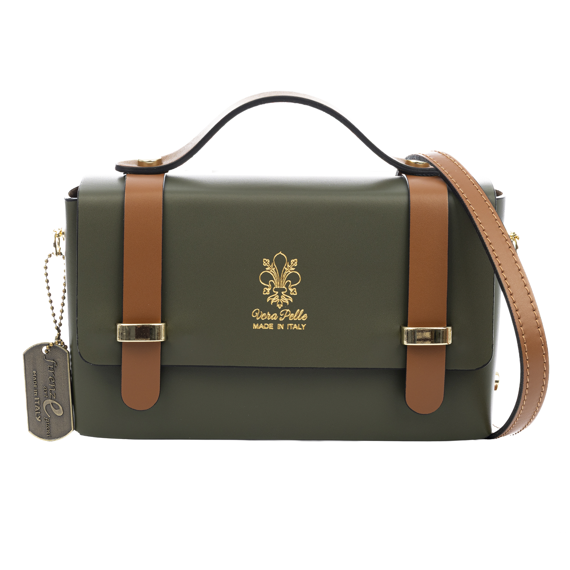 Bellante Bolso bandolera Mujer.Piel auténtica Ruga