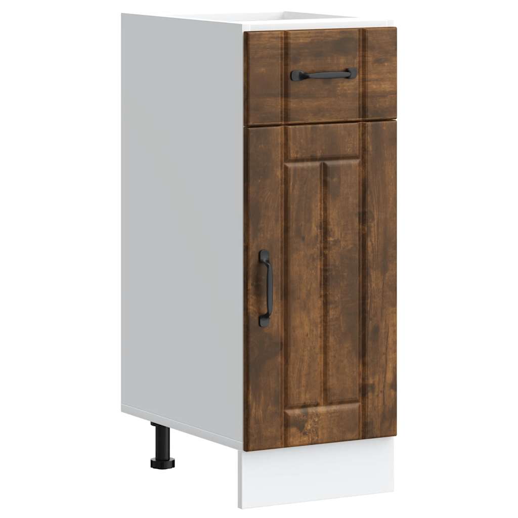 vidaXL Mueble bajo de cocina Lucca madera de ingeniería 30 x 46 x 81.5 cm Multicolor