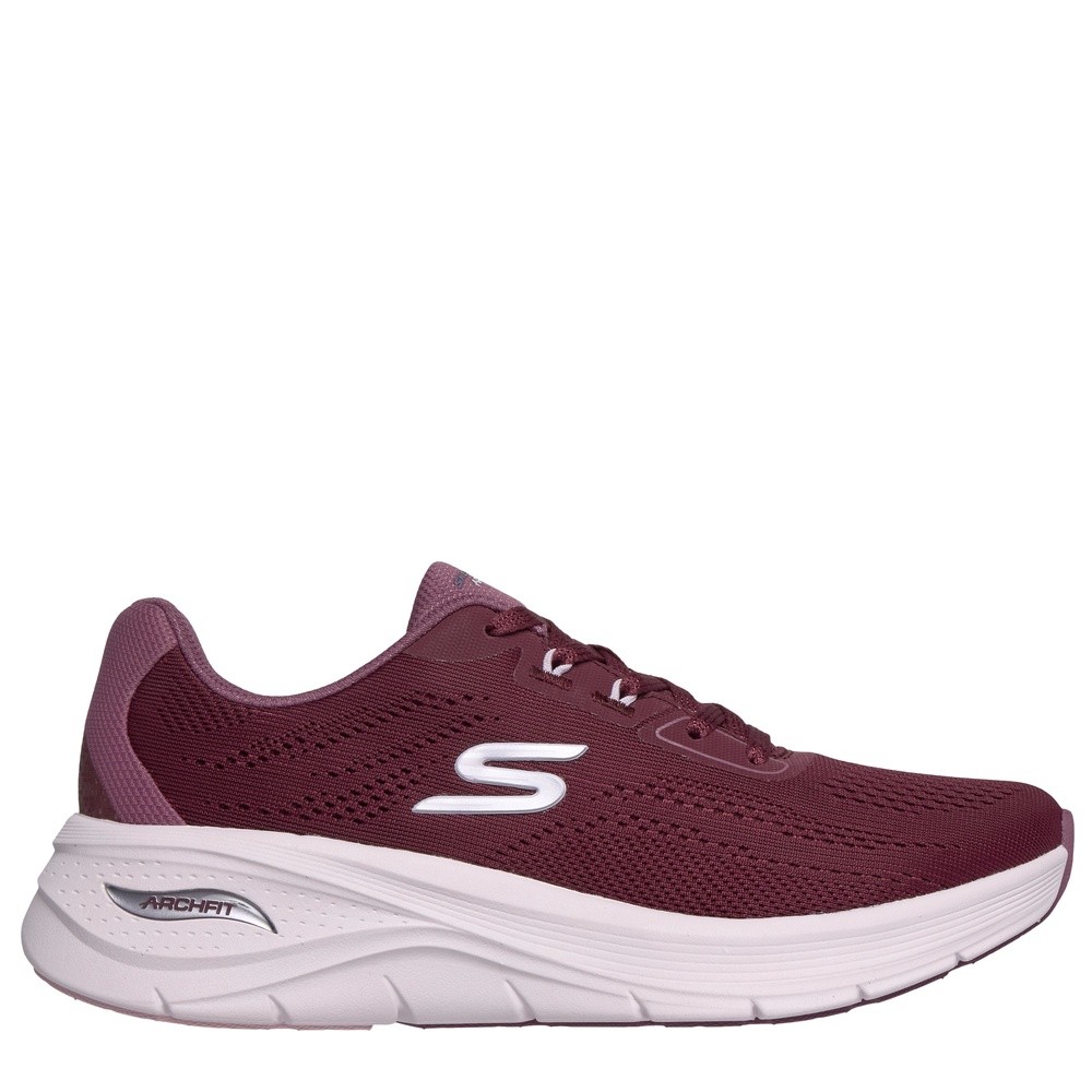 Cómoda  ARCH FIT 3.0-EASY FLOW granate: zapatilla vegana con textil adaptable, plantilla Arch Fit que favorece estabilidad, suela de goma ligera. ¡Cómpralas ahora! Altura Tacón bajo (1-3 cm) Referencia