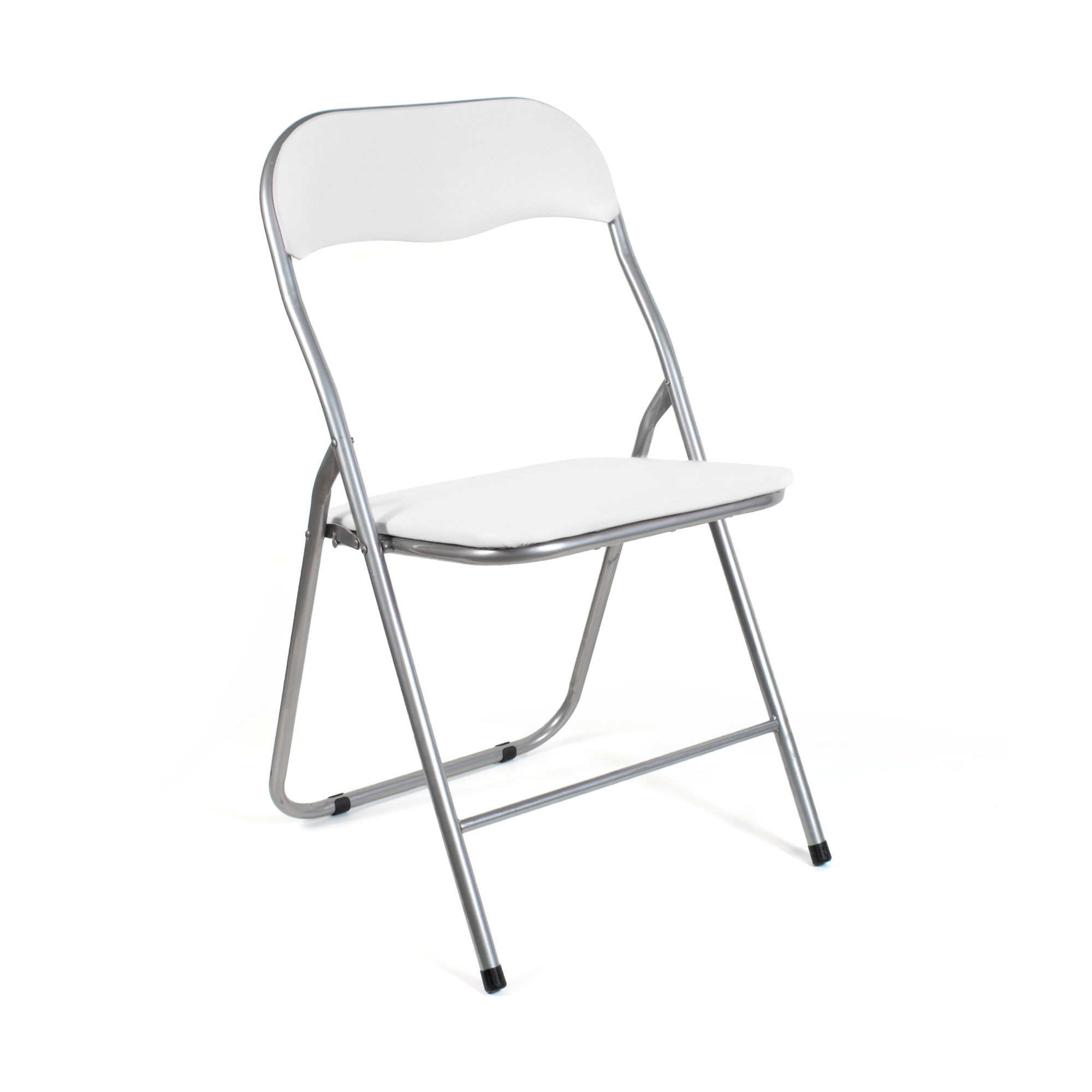 The Secret Home - Silla Plegable Acolchada - Asiento Auxiliar - Ideal para Cocina, Comedor, Salón, Dormitorio - 44x46x79 Cm - Cómoda y Resistente